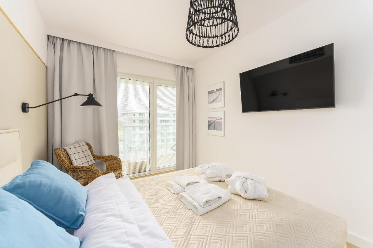 Ferienwohnung Wave, Polanki Aqua W Kolobrzegu, Free Garage, Swimming Pool, Sauna And Other! Exterior foto