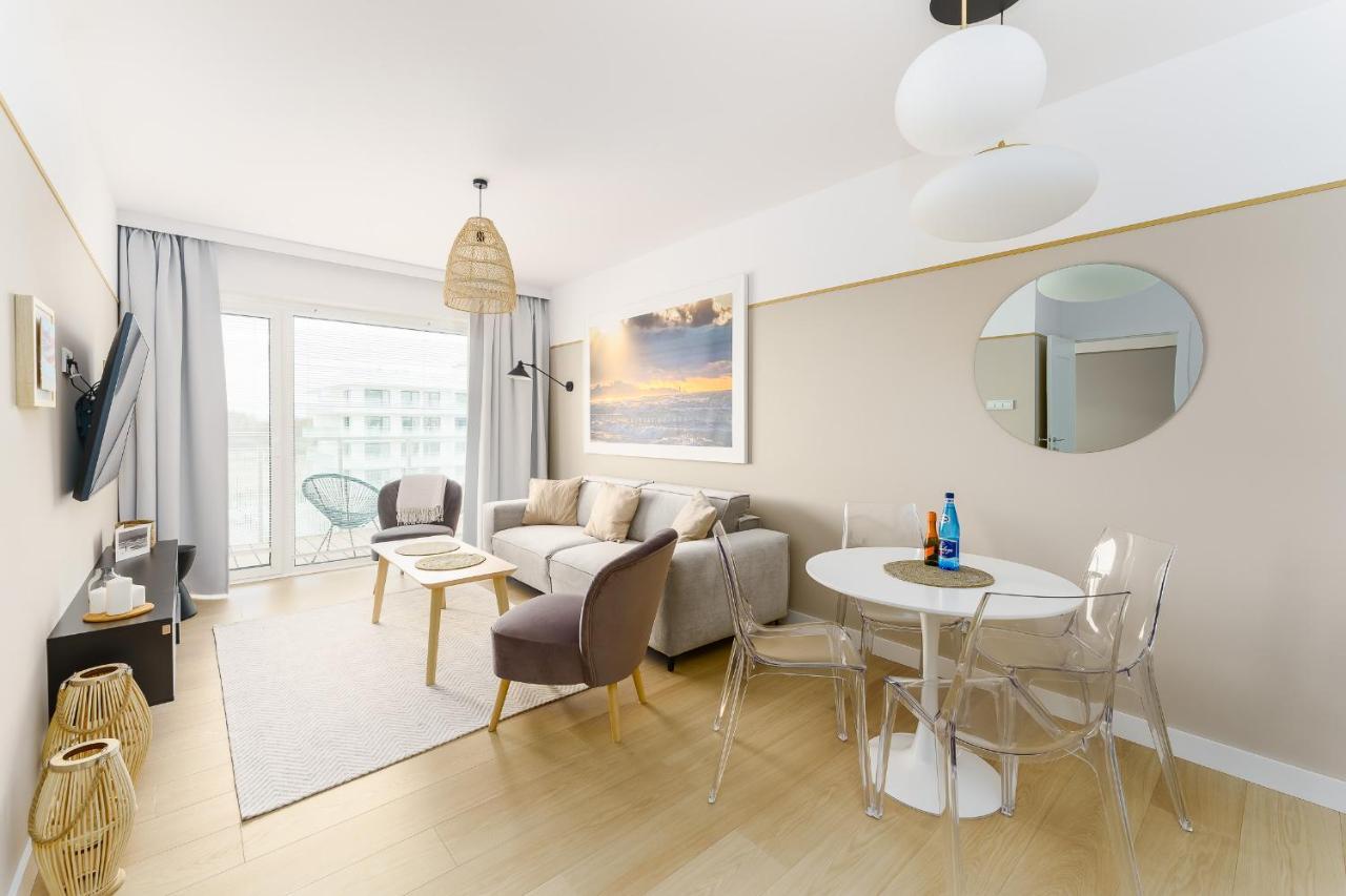 Ferienwohnung Wave, Polanki Aqua W Kolobrzegu, Free Garage, Swimming Pool, Sauna And Other! Exterior foto